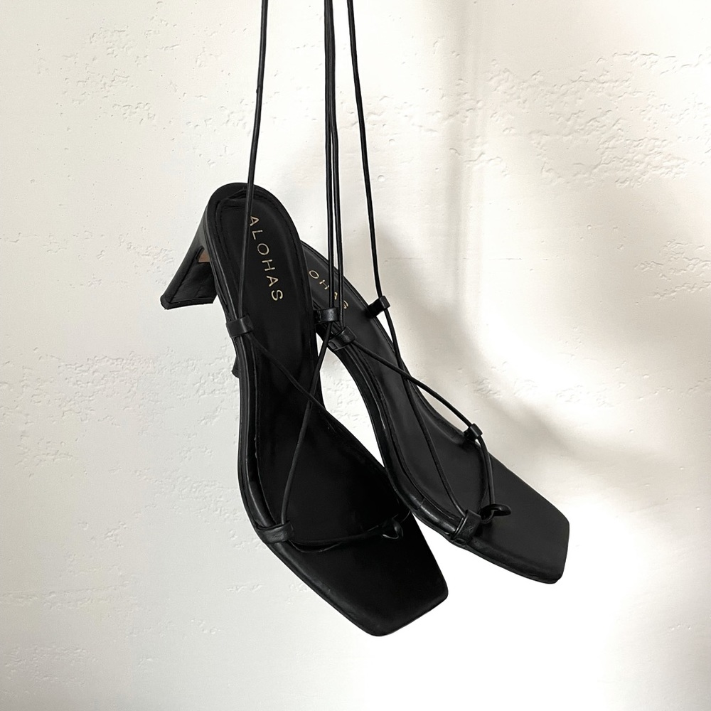 Alohas Bellini Heels. Size 37. Black.